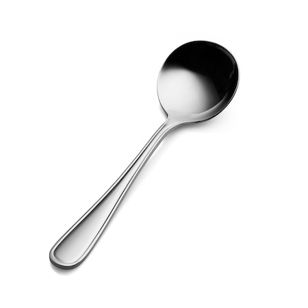 Bon Chef Tuscany, Bouillon Spoon, Mirror Finish, 18/0, 6.19" , set of 12 SBS301